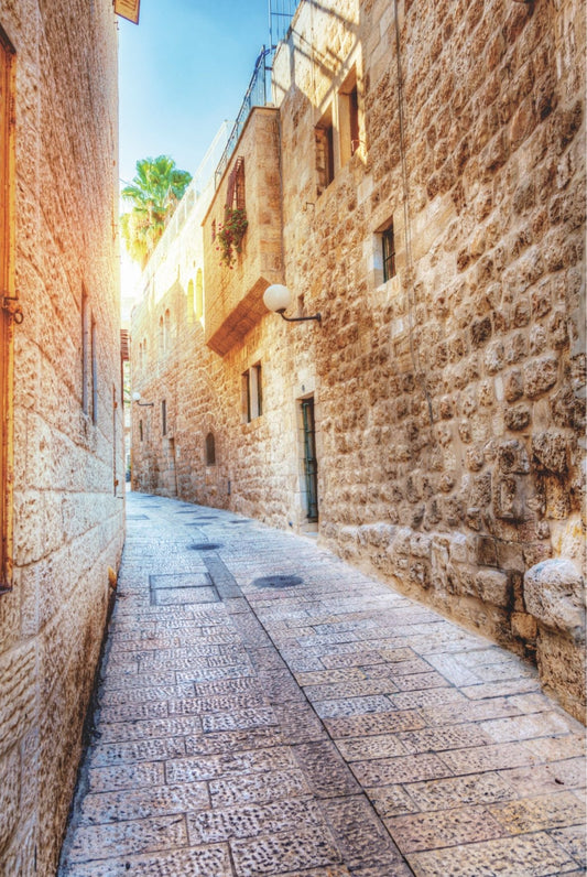 Old City Jerusalem Indoor and Outdoor Silk Posters